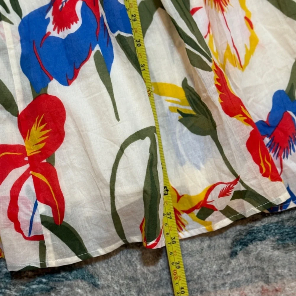 Tory Burch Iris Floral Print Beach Dress